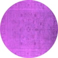 thumbnail image 1 of Ahgly Company Indoor Round Oriental Pink Industrial Area Rugs, 6' Round, 1 of 4