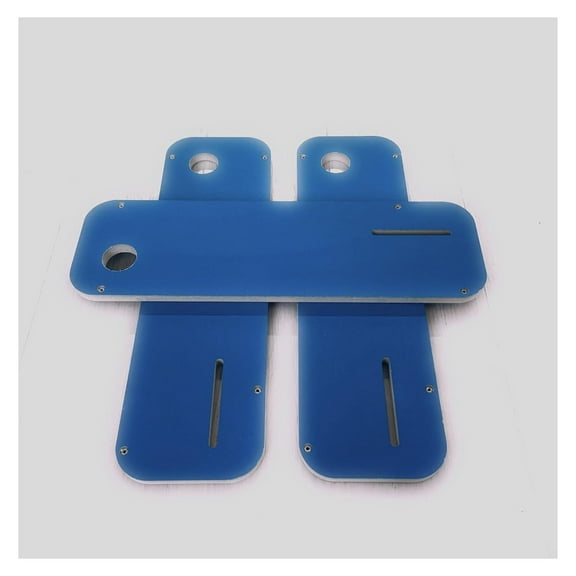 CncDesigns Zero Clearance Inserts (3-Pack) for 10" Table Saw SPT-99 with riving knife slot