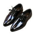 thumbnail image 3 of Relanfenk Baby Shoes for Boys Toddler Children British Style Student Perform Casual Leather Shoes, 3 of 6