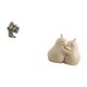 thumbnail image 5 of Figuras,Figuras de animales artificiales,artesanías,decoración del hogar,Estatua moderna en miniatura para dormitorio,sujetalibros decorativos,Sujetalibros decorativos para, 5 of 8