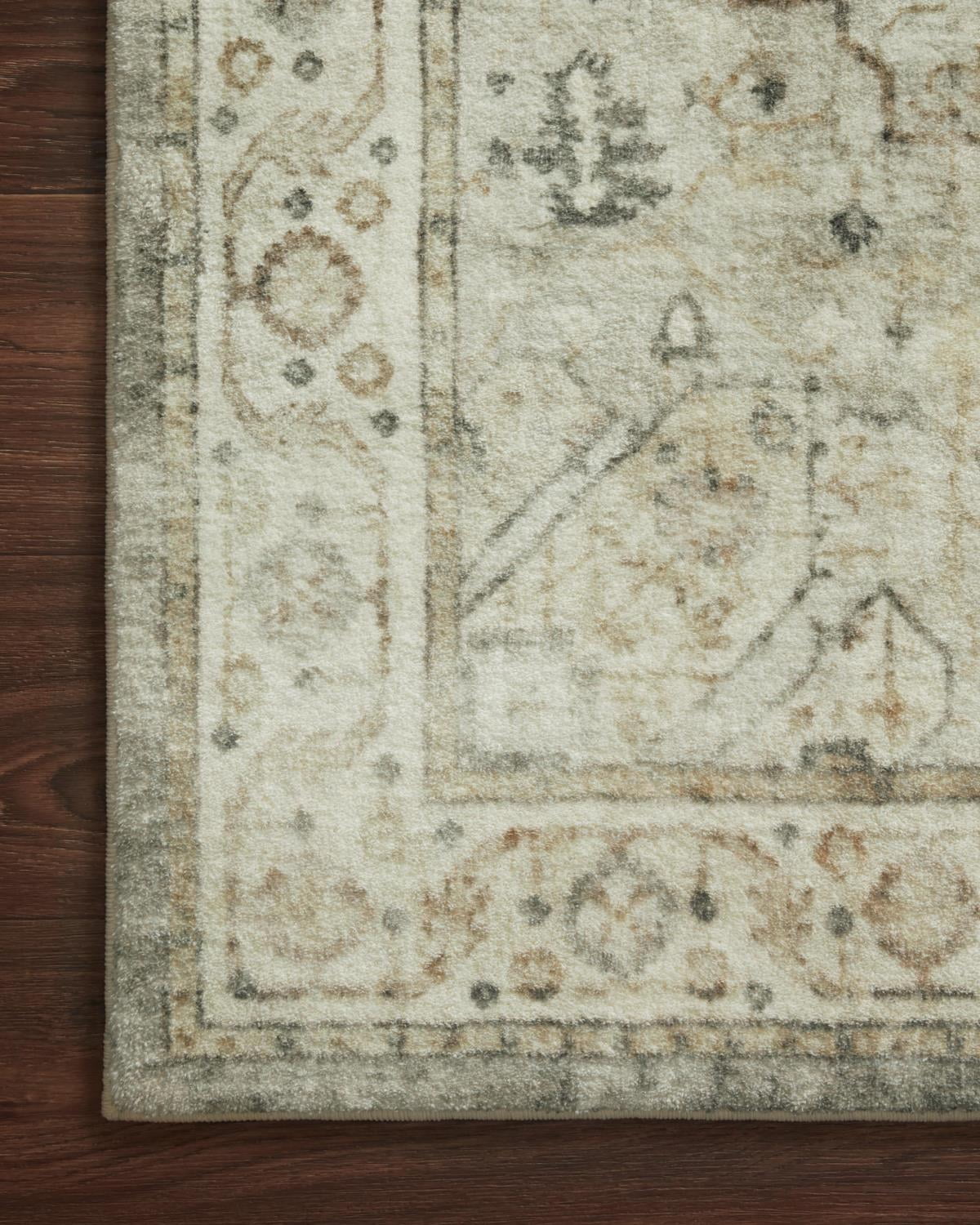 Loloi Rosette Sage / Beige 7'-6" x 9'-6" Area Rug
