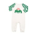 thumbnail image 4 of xiaxaixu Vêtements de Nuit Parent-Enfant Xmas Col Rond Hauts Pantalons Combinaisons, 4 of 7