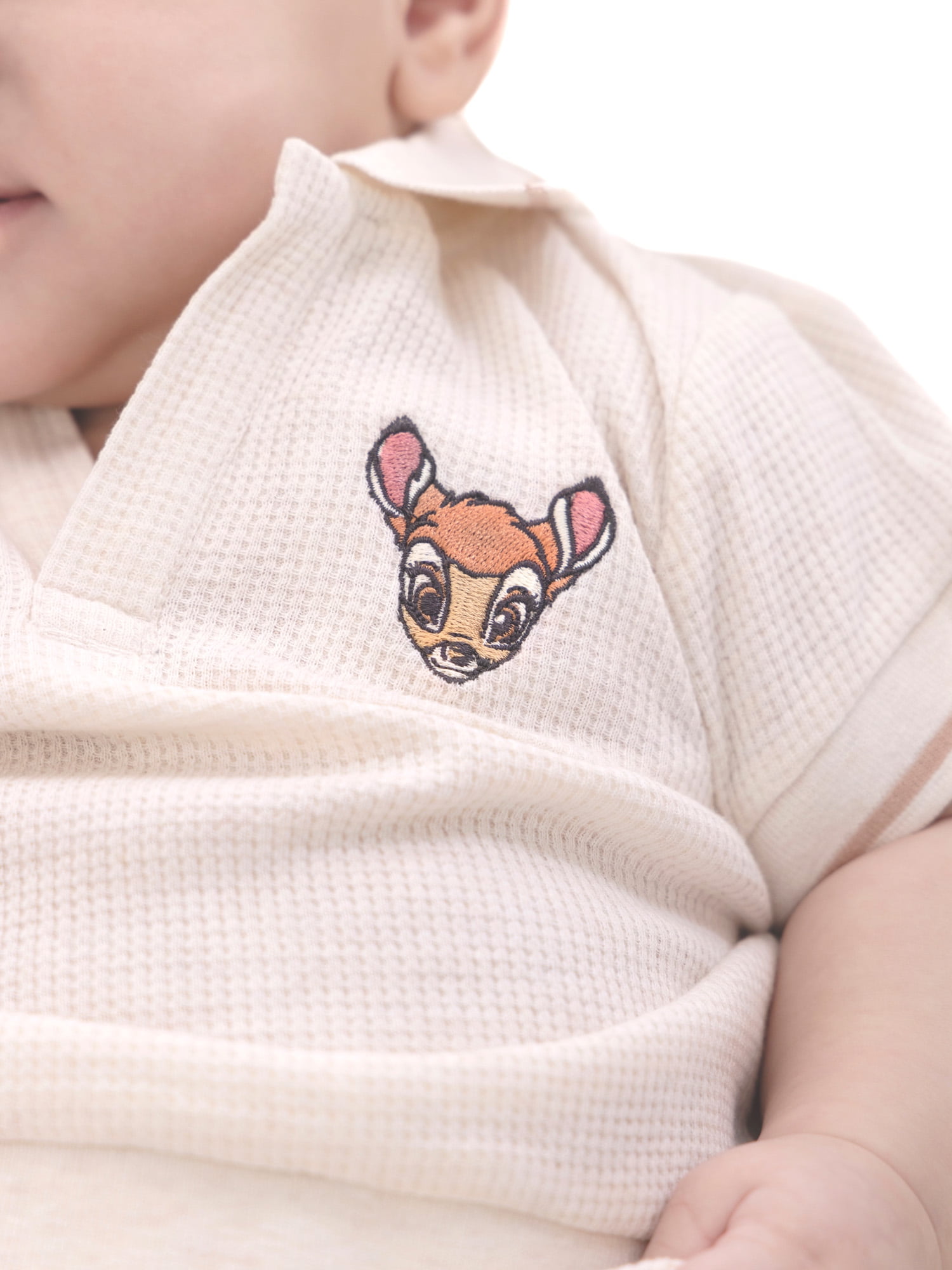 Bambi Baby Polo Shirt and Shorts Set, 2-Piece, Sizes 0M-18M