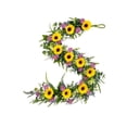 thumbnail image 2 of Cadancy Artificial Sunflower Garland Fake Daisy Vine Silk Flowers Foliage Floral Wreath Wedding Arch Backdrop Home Garden Party Decor, 2 of 6