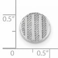 thumbnail image 2 of 925 Sterling Silver Tie Tac Lapel Pin Bar, 2 of 6
