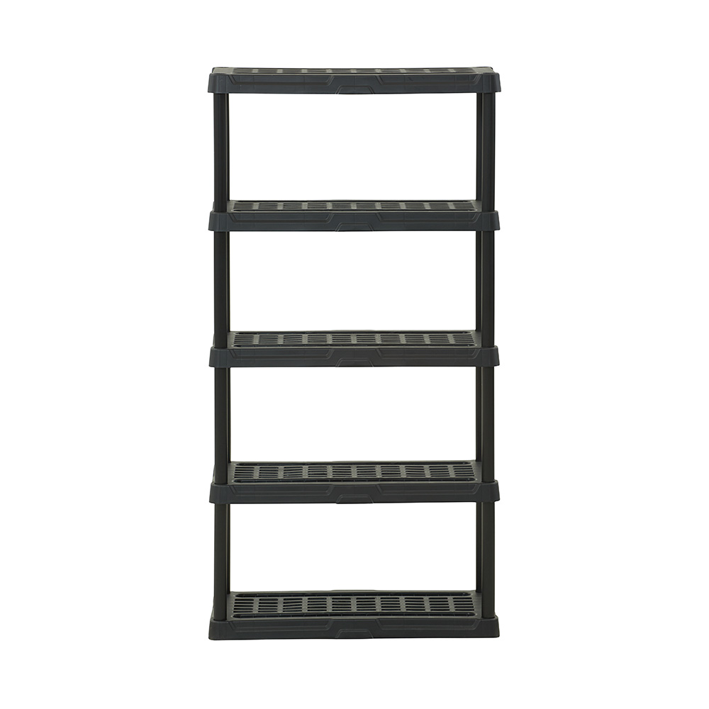 Hart 5-Tier Ventilated Plastic Shelving Unit, 72" H photo 4