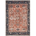 thumbnail image 2 of Safavieh Easy Care Hollie Oriental Machine Washable Area Rug, Red/Navy, 4' x 6', 2 of 11