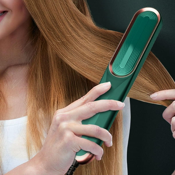 Cepillo y plancha para el cabello con tecnología anti escaldaduras  Herramientas profesionales para el cabello para cada tipo de cabello  Plancha