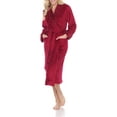 thumbnail image 6 of White Mark Women's and Women's Plus Super Soft Lounge Robe, 6 of 8