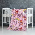 thumbnail image 7 of The Powerpuff Girls Anti-Pilling Flannel 32"X48" Super Soft Plush Air Condition Quilt Fluffy Warm Cozy Decorative Blankets, 7 of 7