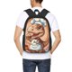 thumbnail image 4 of Balery Dinosaur Baking Delight Mochila para hombre y mujer - Tela Oxford 600D resistente - Gran capacidad, resistente al agua, ideal para la escuela, viajes y senderismo, 4 of 6