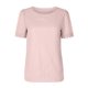 thumbnail image 3 of Fiudx Ropa de Mujer Moda Mujer Cuello Redondo Manga Corta Blusa Camiseta Encaje Sólido Suelto Tops, 3 of 6