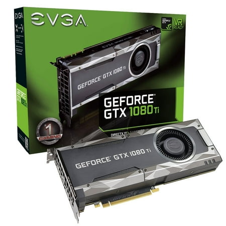 EVGA GeForce GTX 1080 Ti 1.48 GHz 11GB GDDR5X Graphic Card