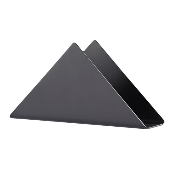 KAKOWELY Servilletero triangular de acero inoxidable para papel de cocina y papel higiénico.