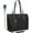 01-black, variant on Laptop Tote Bag for Women 17 Inch, Large Office Work Bag with USB Port and Shoulder Straps