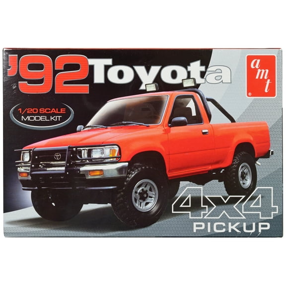 Skill 2 Model Kit 1992 Toyota 4x4 Pickup Truck (2023) 1/20 Scale Model by AMT