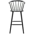 thumbnail image 5 of SAFAVIEH Blanchard Contemporary Bar Stool, Black, Set of 2 (21.7 in. W x 20.5 in. D x 41.5 in. H), 5 of 13