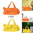 thumbnail image 2 of Bolsa de aseo para gatos, anti-mordeduras y anti-arañazos, para cortar las uñas y limpiar. Naranja 57cmx27cm L, 2 of 9
