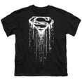 thumbnail image 2 of Superman - Logo Paint 1 Kids T Shirt (X-Large) for Youth Toddler Boys and Girls, Black, 2 of 5