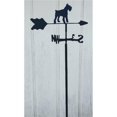 thumbnail image 1 of The Lazy Scroll schnauzerin Schnauzer Garden Mount Weathervane, 1 of 1