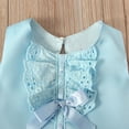 thumbnail image 6 of Fesfesfes Toddler Kids Summer Girls Lace Solid Color Sleeveless Cute Bow Dress Suit Spring Saving, 6 of 8