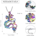 thumbnail image 2 of Cremation Jewelry for Ashes Stainless Steel Dragon Urn Necklace Keepsake Human Pet Ashes Holder Memorial Pendant for Women Men, 2 of 5