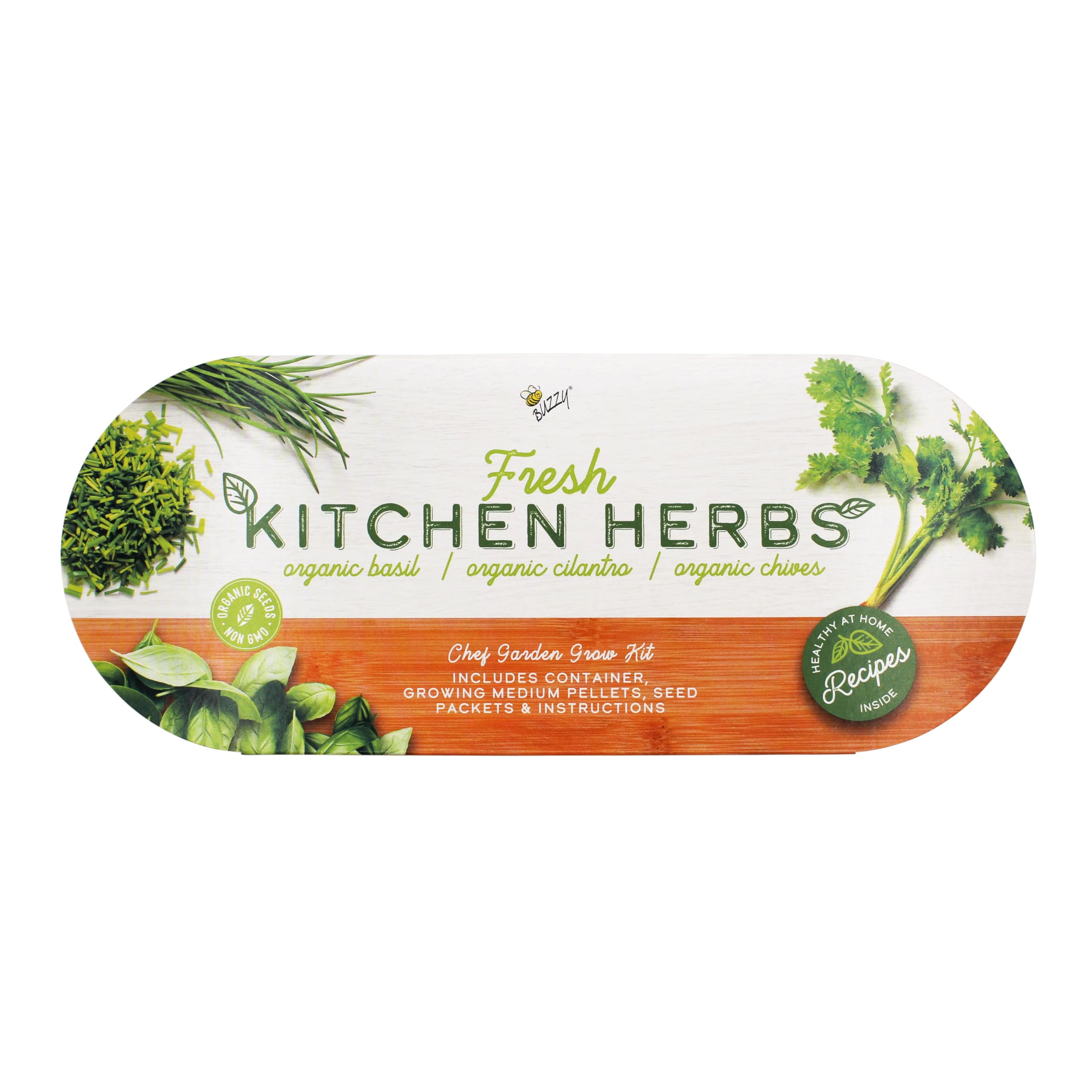 Kitchen Herbs and Strawberry Grow Kit 2-Pack | Indoor Windowsill Gardening