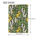 thumbnail image 3 of Pofeuu Cactus 4 Print Travel Document Organizer Passport Holder Men Women for Family (6.5 in x 4.5 in),Wallet Holder Credit Card Clutch Bag Case, 3 of 5