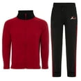 thumbnail image 3 of X-2 Men Tracksuits 2 Pieces Set Jogging Athletic Sports Set Red Black Size XL, 3 of 6