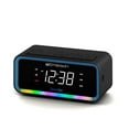 thumbnail image 3 of Emerson SmartSet AM/FM, Dual Alarm Clock Radio, 0.9" White LED, USB-C Charging and Multi-Color LED Decor, CKS1401, 3 of 8