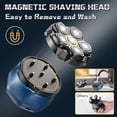 thumbnail image 5 of MAX-T Head Shaver for Bald Men, Magnetic 6D Floating Electric Razor for Men, IPX6 Waterproof Wet/Dry Electric Shaver, Rechargeable Bikini Shaver Grooming Kit, Gift for Men, 5 of 8
