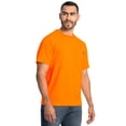 thumbnail image 5 of Wrangler Workwear Men's Short Sleeve Heavyweight Pocket Crew Work Shirt, size S-2XLT, 5 of 8