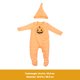 thumbnail image 5 of 1 juego de trajes de Halloween para recién nacido, mameluco de calabaza con sombrero, mono de una pieza de manga larga, 5 of 5