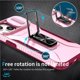 thumbnail image 2 of Funda para GANGXUN iPhone 15 Plus - Soporte metálico, Función magnética, Rosa, 2 of 6