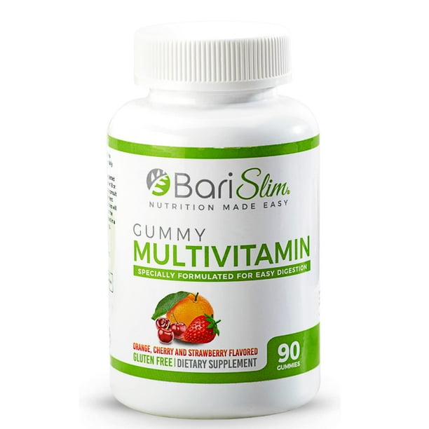BariSlim Bariatric Chewable Multivitamin Gummies Specially Formulated