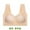 Complexion, variant on Sleep Bra for Women Front Closure Wireless Nighttime Bra Soft Comfort Vest Top with Gentle Support No Steel Ring Easy On Off Padded Sleepwear Lingerie for Relaxation Plus Size(Complexion Large)