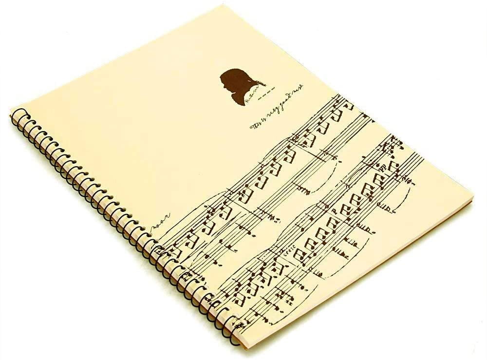 Standard Manuscript Paper Notebook: Music Manuscript Paper, White Marble  Blank Sheet Music, Musicians Notebook, Staff Paper Notebook a book by  Prolunis