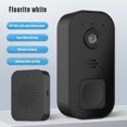 thumbnail image 3 of Cámara de campana inalámbrica WiFi, campana de video de seguridad inteligente, campana de intercomunicación HD, campana recargable del hogar con máquina interna Ding-dong (negro), 3 of 9