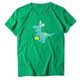 thumbnail image 3 of Hauts d'Été pour Femmes Grande Taille en Liquidation, T-Shirts Imprimés à Col Rond pour Femmes, Manches Courtes, T-Shirt Graphique à Col en V pour Femmes en Liquidation, 3 of 5