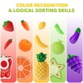 thumbnail image 4 of Set de comida Pretend Play Mimibloom con frutas cortadas y tapete, 4 of 9