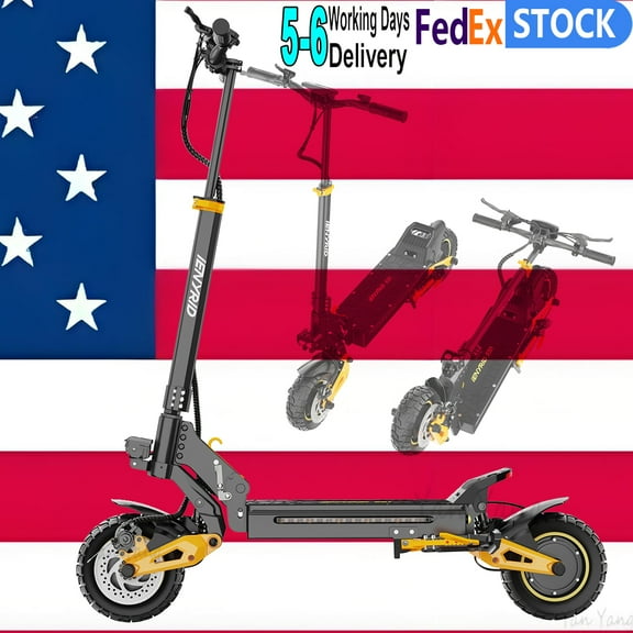 2400W 48V 20.8Ah Electric Scooter Max 60KM/H & 55-70KM Range,with Dual Braking, 10 inch Tires, iENYRID Kick E-Scooter,Commuter for Adults Folding eScooters,Free Shipping,Fast Delivery