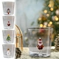 thumbnail image 1 of Ganfancp Christmas Glass Cup Christmas Tree Cup Souvenir Gift Water Cup Milk Cup Coffee Cup Ofertas Del Día 1*Vaso de Navidad, 1 of 7