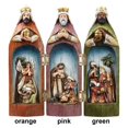 thumbnail image 3 of Virgin Of The Church Nativity Set Christmas Nativity Collection Resin Crafts Resin Craft Religious Decoration Nativity Scene Abstract Art Sculpture, 3 of 5