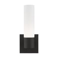 thumbnail image 4 of Beaumont Lane 1-Light Twist Lock Metal Single Sconce in Textured Black, 4 of 14