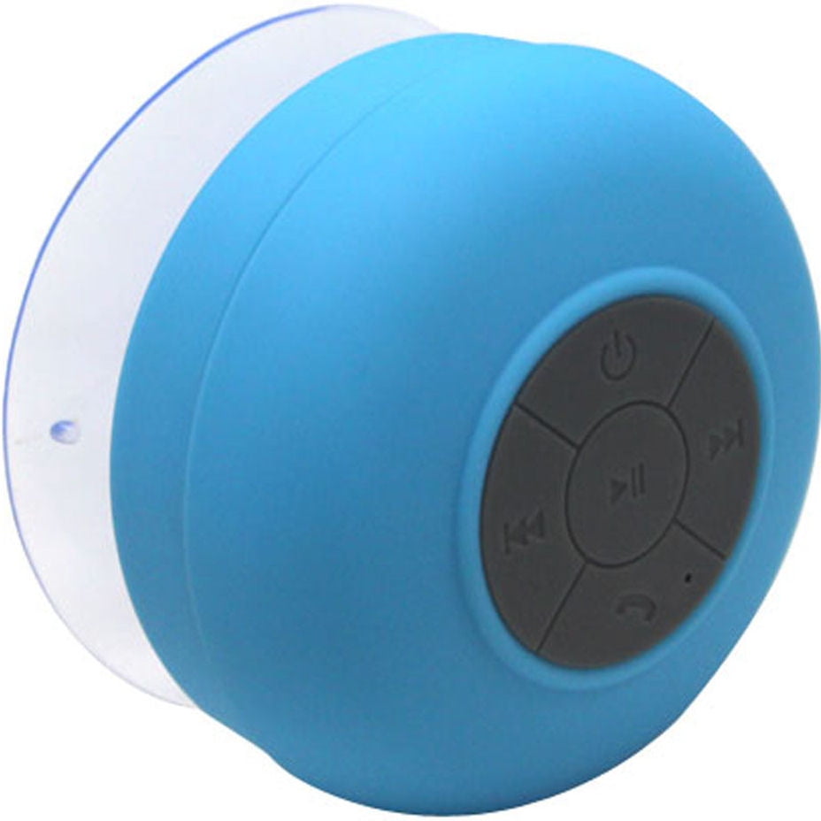 blue waterproof speaker