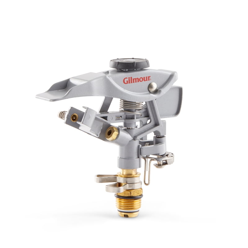 Gilmour 832013-1001 Medium Duty Hybrid Impact Sprinkler Head 360 Coverage 