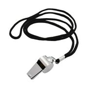 INTBUYING Metal Referee Whistle Silver Coach Whistle