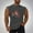 Dark Gray, variant on Racerback Tank Tops Stringer Tank Tops For Men Men Casual Fashion Sleeveless Printing Pullover Round Neck Sports Tank Mens Tank Tops Summer