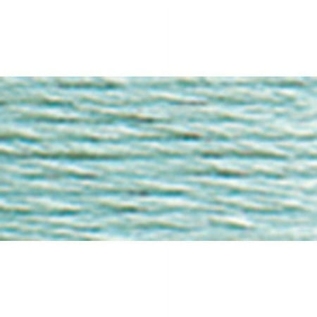 UPC: 0077540394906 | DMC 6-Strand Embroidery Cotton 8.7yd-Very Light Turquoise Pk 12 DMC