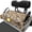 Duck Camo Pattern, variant on XYZCANDO Beach Starfish Print 2-Seat Golf Cart Seat Cover With 4 Pockets - Universal Non-Slip Washable Protective Cover For EZGO Club Car